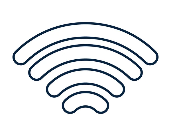 Wifi-Internet-Symbol — Stockvektor