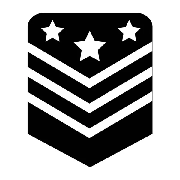 Diseño del emblema de las fuerzas armadas — Vector de stock