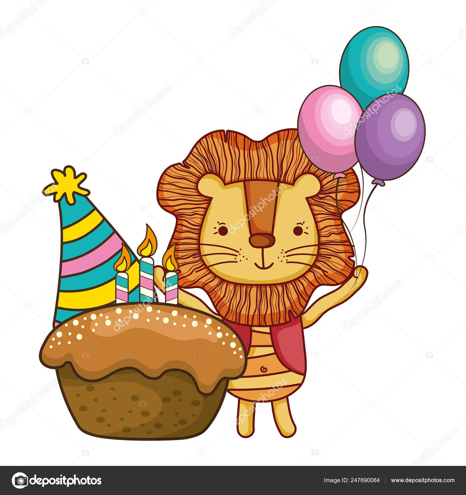 Illustration Vectorielle D Un Gateau D Anniversaire Mignon Image Vectorielle Stockgiu C Illustration Vectorielle D Un Gateau D Anniversaire Mignon Image Vectorielle Stockgiu C