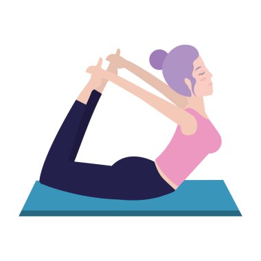 kadın ve yoga