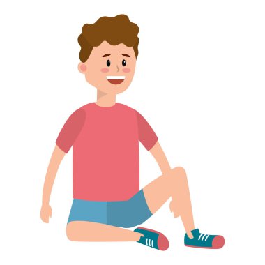 gülümseyen genç çocuk