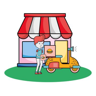 Teslimat Servisi çizgi film