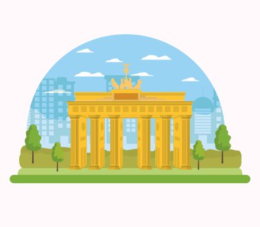 Europe anıtlar sahne