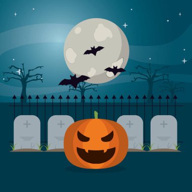 kötü kabak taş tabletler ve yarasalar ile