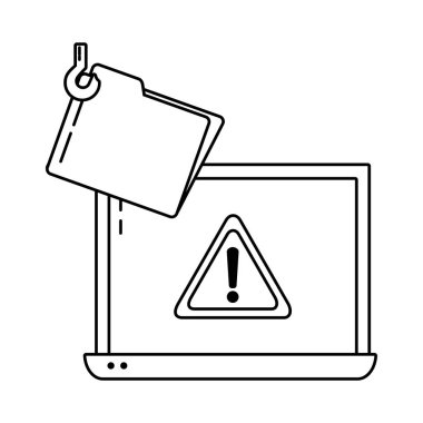 Güvenlik sistemi çizgi film