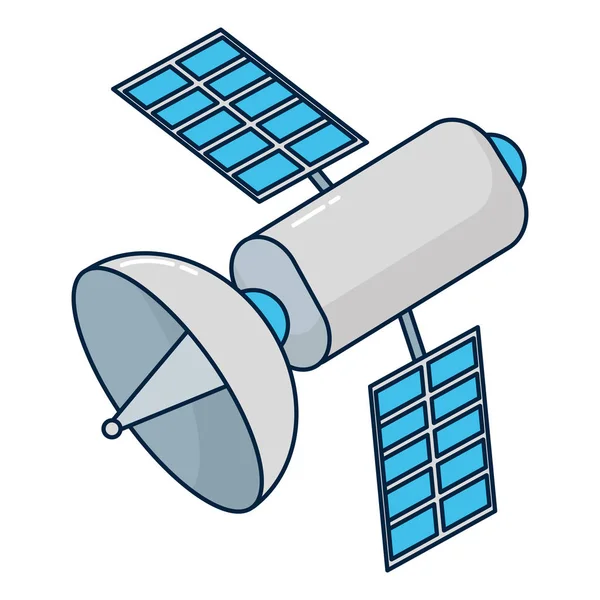 Satellitentechnologie — Stockvektor
