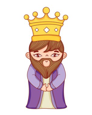 İsa'nın Doğuşu Noel karikatür