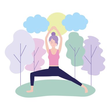 kadın ve yoga