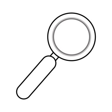 Büyütme cam simgesi