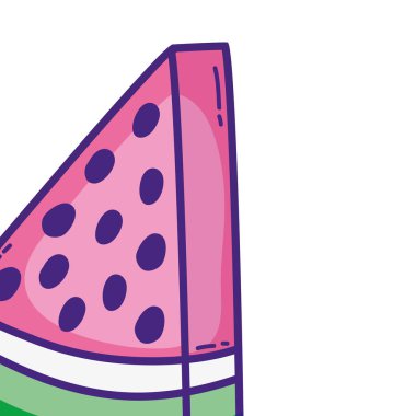 Vintage gıda çizgi film