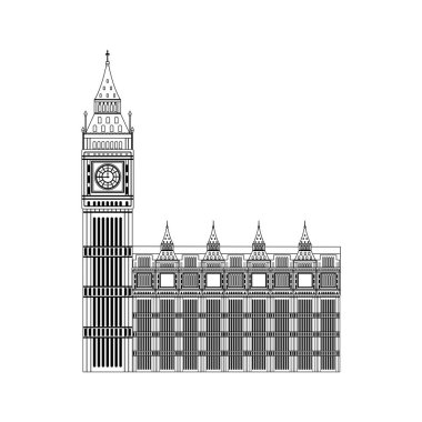 satır Londra Saat Kulesi mimari tasarım