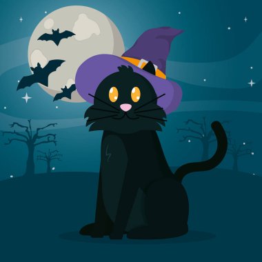 Cadılar Bayramı karikatür çocuk