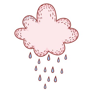 Bulut yağmur çizgi film