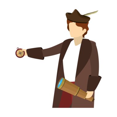 adam christopher columbus pusula ile ve monoküler