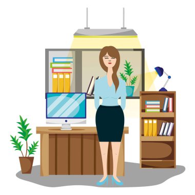 Kadın yönetim çalışan