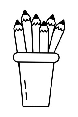 çalışma öğesi çizgi film