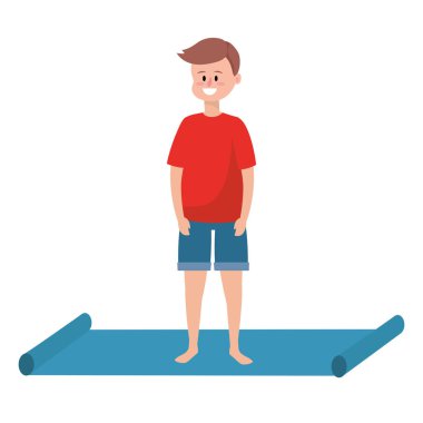 Uygun adam pratik Yoga