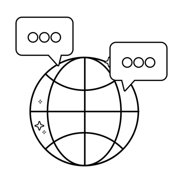 Tehnologie computing desen animat — Vector de stoc