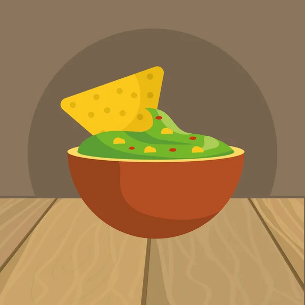 Gastronomie mexicaine — Image vectorielle