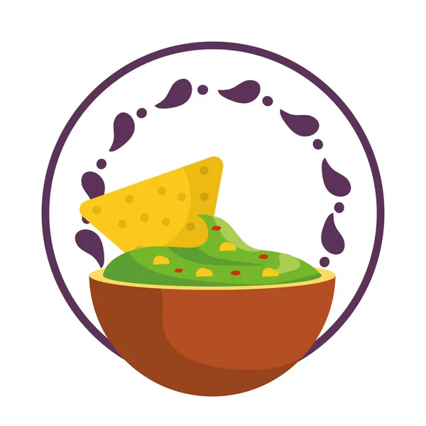 Cozinha mexicana gastronomia —  Vetores de Stock