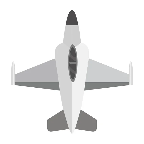 Diseño de jet militar — Vector de stock