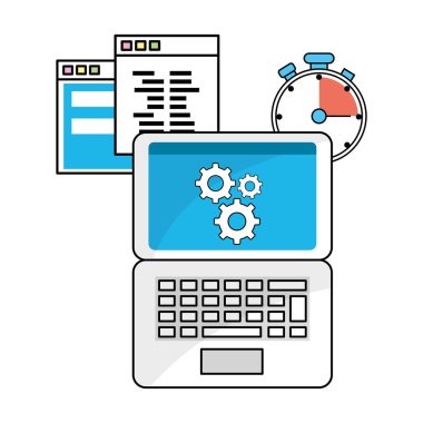 teknoloji bilgi işlem çizgi film