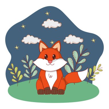 Sevimli hayvan çizgi filmi