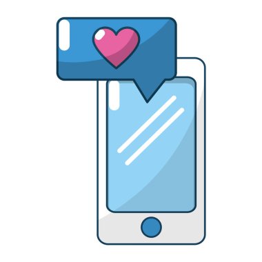 teknoloji smartphone çizgi film