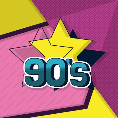 90s retro kartı tasarımı