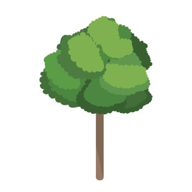 Ağaç doğa çizgi film