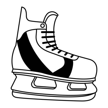 Spor dişli ve ekipman siyah beyaz