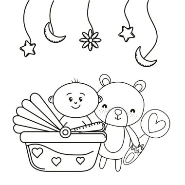 Bebek duş çizgi film