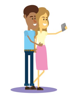 Selfie ile smartphone