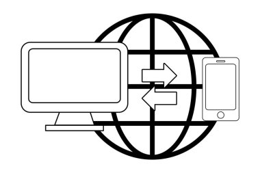 Web simgesi çizgi film