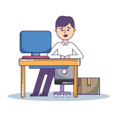 İşadamı ve ofis