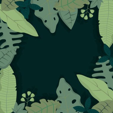 Orman boş çerçeve