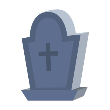 RIP taş mezarlığı ile çapraz stil