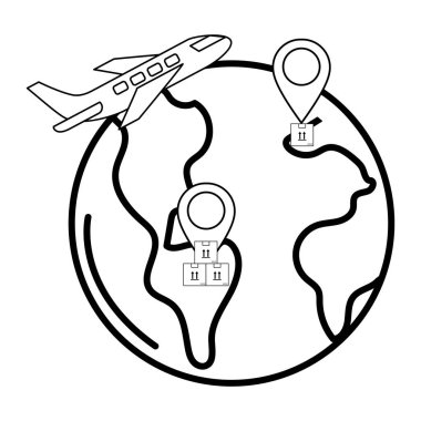 ecommerce online shopping cartoon