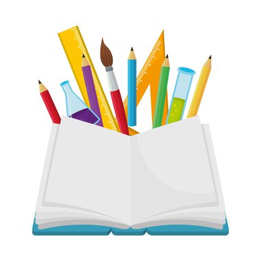 Okul kitap çizgi film