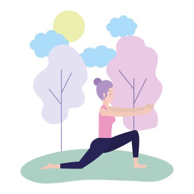 kadın ve yoga