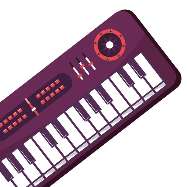 Keyboard isolated icon — Stock Vector