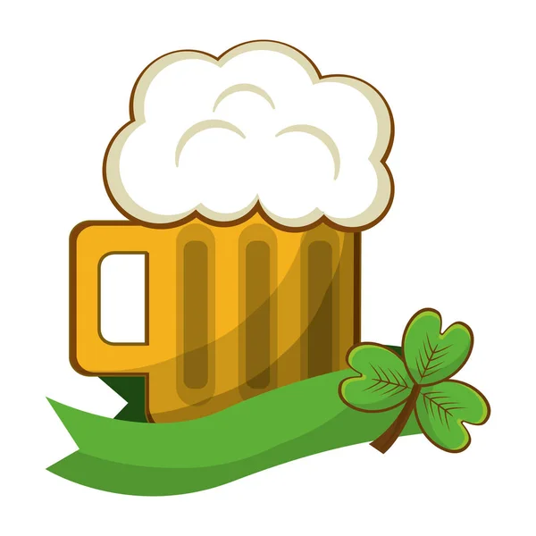St patricks ημέρα μπύρα σχεδιασμού — Διανυσματικό Αρχείο