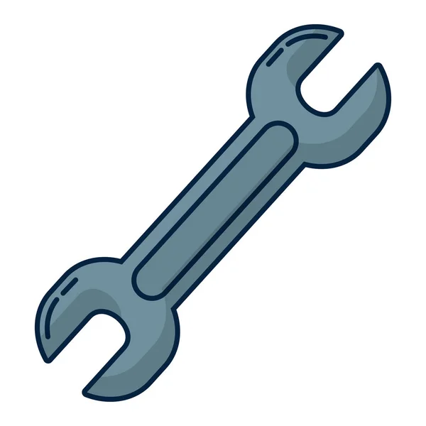 Werkzeugschlüssel-Symbol — Stockvektor