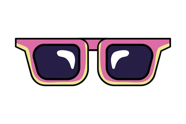 Summer sunglasses cartoon — Stock Vector