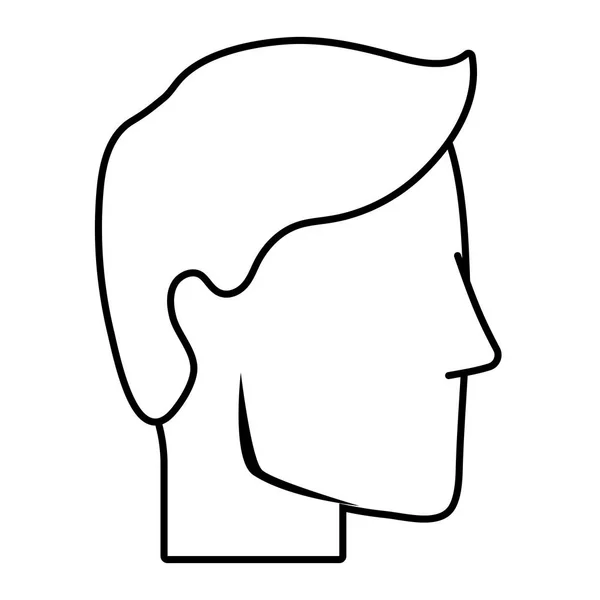 Succès homme d'affaires avatar dessin animé — Image vectorielle