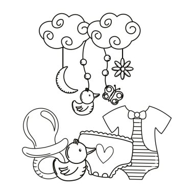 Bebek duş çizgi film