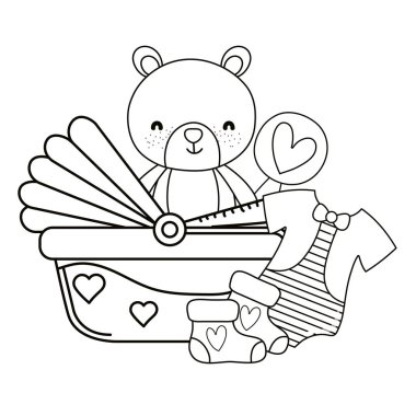 Bebek duş çizgi film