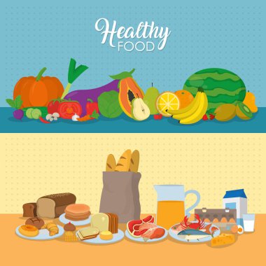 sağlıklı gıda konsepti