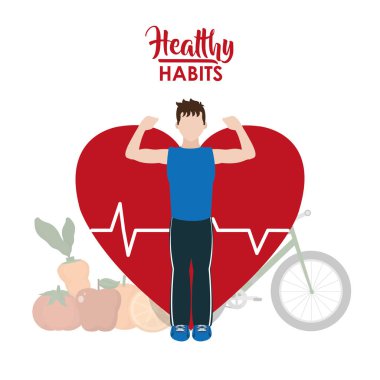 Alışkanlıkları sağlıklı yaşam tarzı