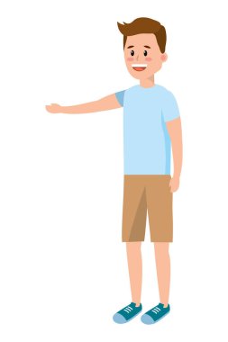 gülümseyen genç çocuk